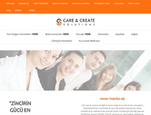 Tablet Screenshot of careandcreate.com